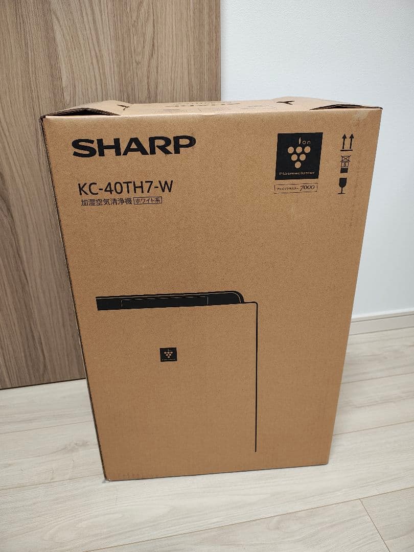 新品未開封　SHARP　KC-40TH7-W