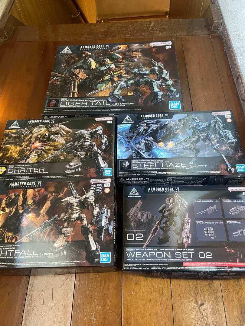 ※期間限定値下げ※30MM ARMOREDCOREⅥ プラモデル 5点セット