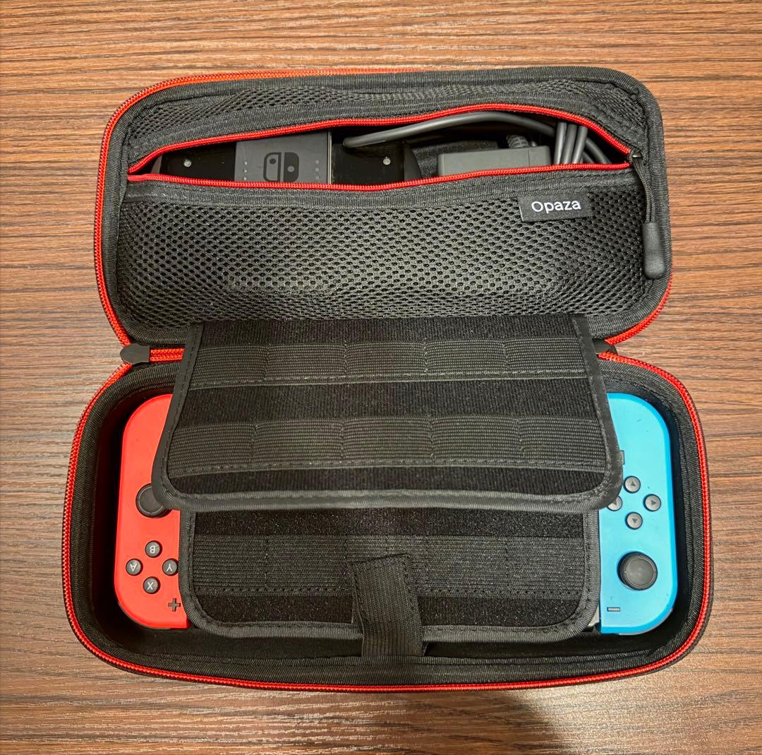 Nintendo Switch ネオンブルー/レッド 本体(携帯ケース付)