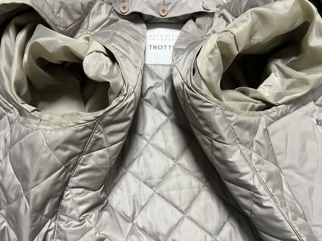 美品 マッキントッシュフィロソフィー トロッター 中綿ブルゾン