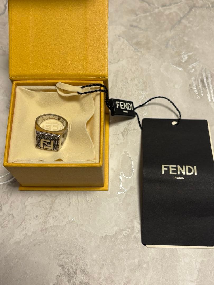 最終値下げ‼️本日のみFENDI シルバーリング S ヴィンテージ
