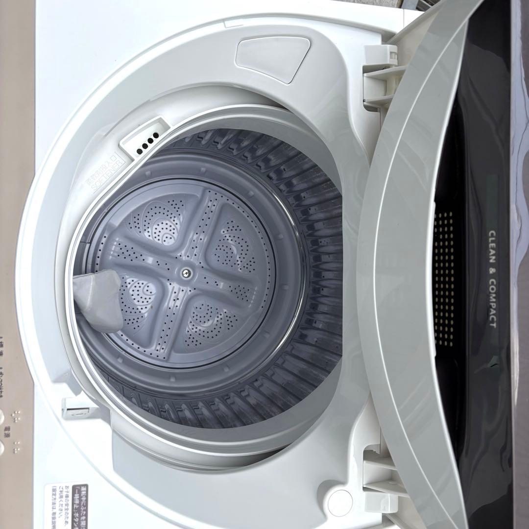 シャープ2023年冷蔵庫洗濯機セット　一人暮らしセット　分解洗浄済み