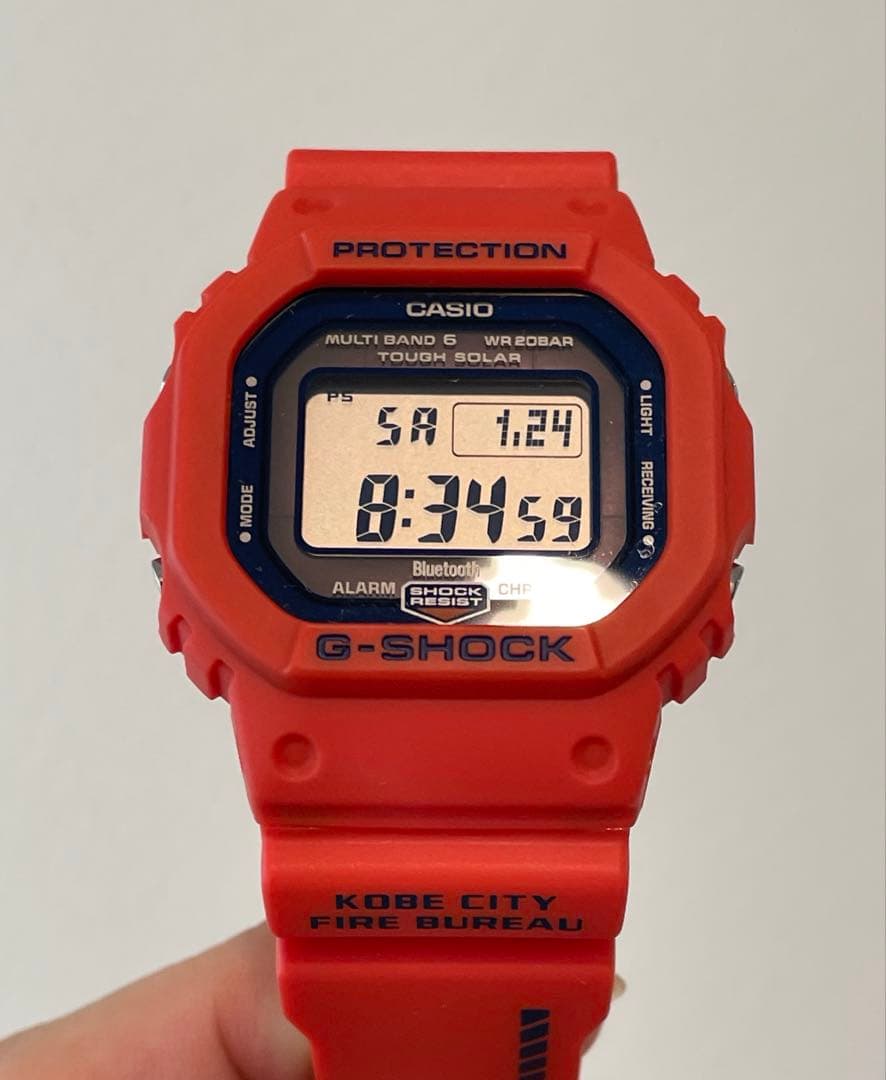 G-SHOCK GW-B5600FB 神戸市消防局救助隊発足50周年記念モデル