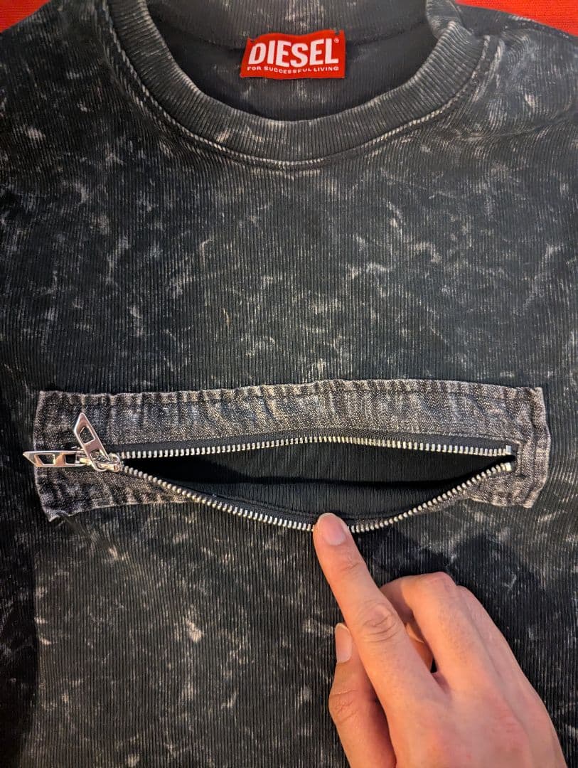 DIESEL 最新級グレン期 未使用美品 プルオーバートップ T-Ercole