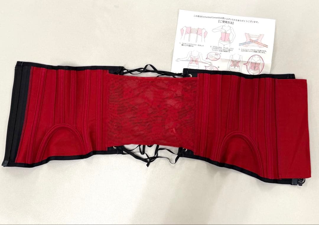 元鈴木さん　コルセット　キンバリー　XS ブラック