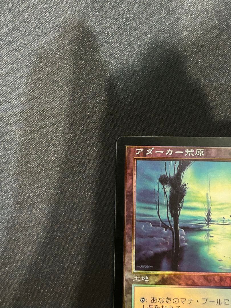 MTG アダーカー荒原 日本語 ７版foil 7ED