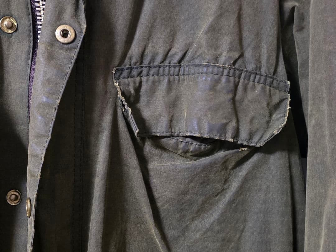 D*1様 Barbour BEDALE 2ワラント 4フラップポケット 38イン