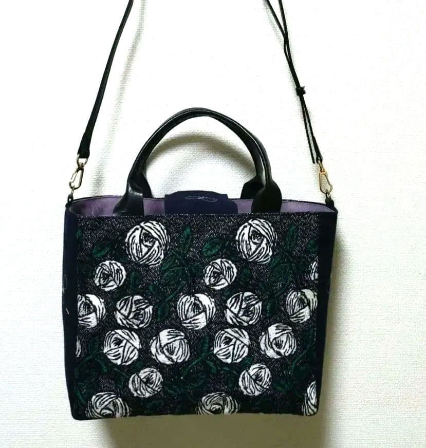 あ*ん様 ミナペルホネントートバッグ　　　　　新作ロージー