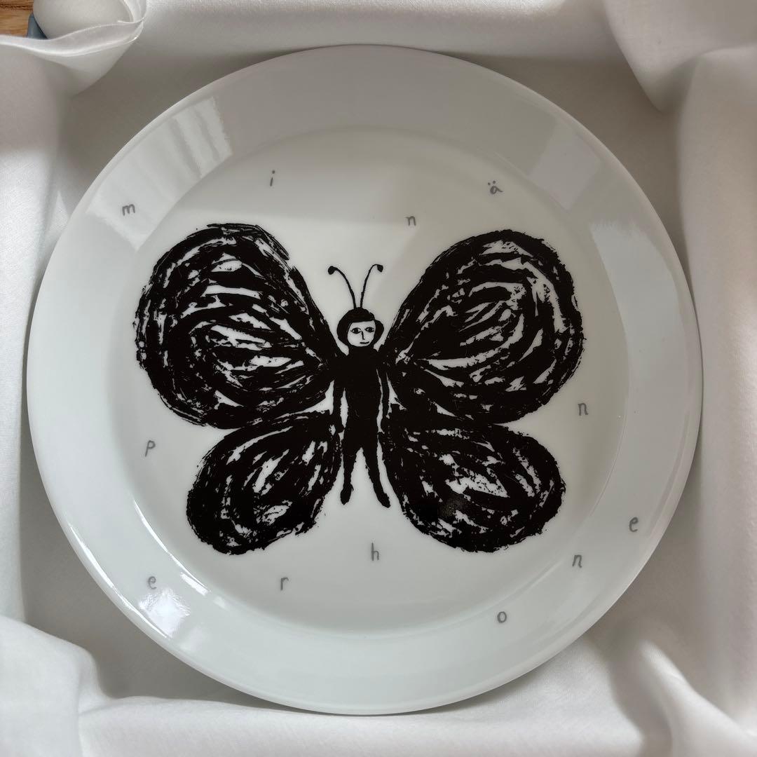 minä perhonen ノベルティ プレート 皿 enkeli