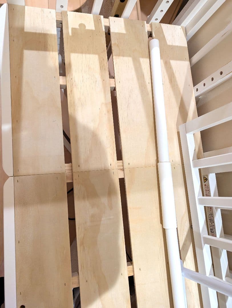 ソイネール+ロング　そいねーる　ロング　ホワイト 木製 ベビーベッド