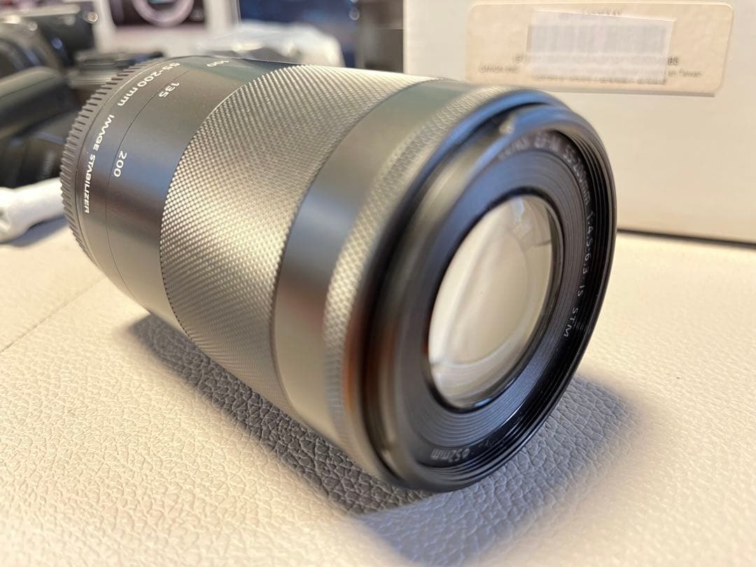 美品 Canon EOS M2 D 一眼レフ トリプルレンズキット➕望遠レンズ付