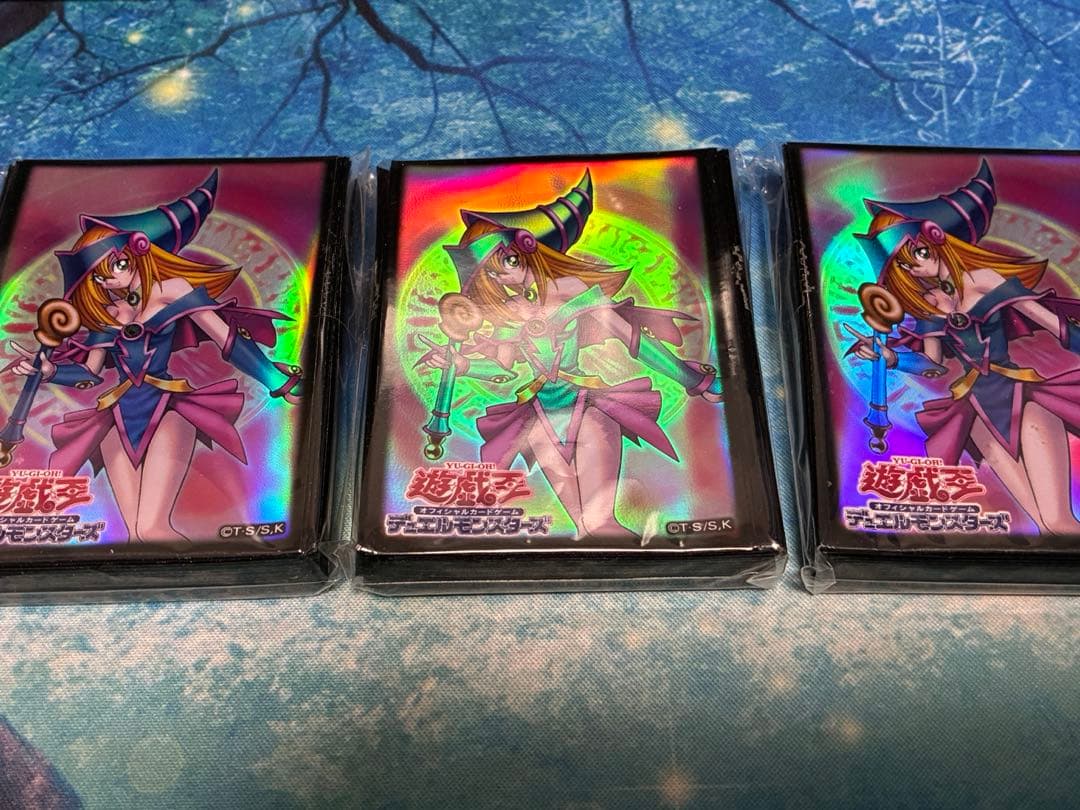 スリーブ 3個セット ブラックマジシャンガール 決闘王の記憶 決闘都市編