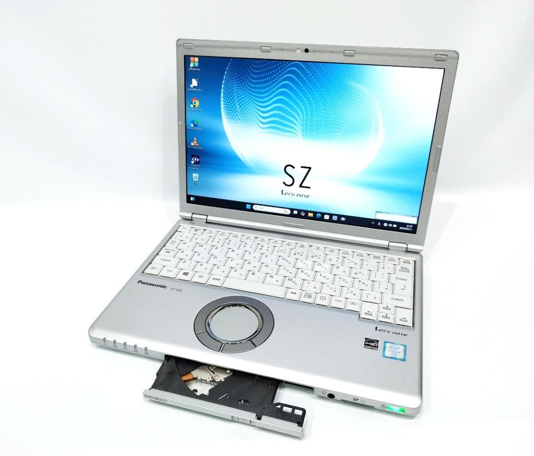 12.1 パナ8GB CF-SZ5PDQVS I5 DVD SSD128GB