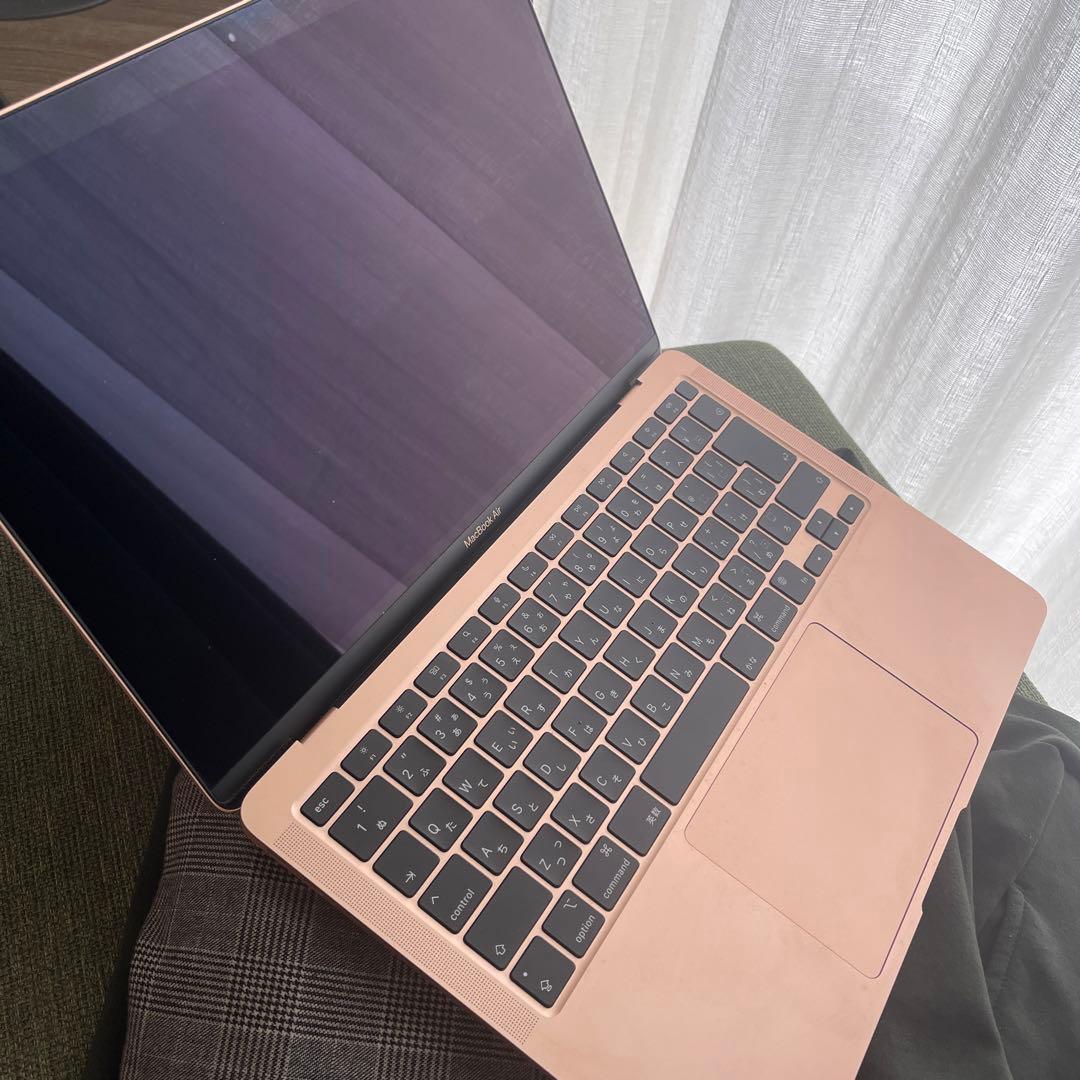 MacBook Air M1 ゴールド+Apple純正マウス