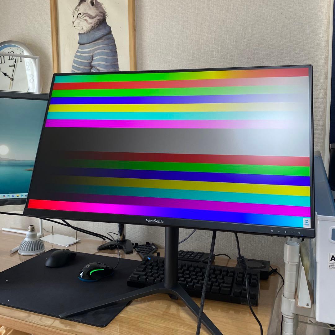 ViewSonic VX2728J-2K-7 27インチ ディスプレイ 美品