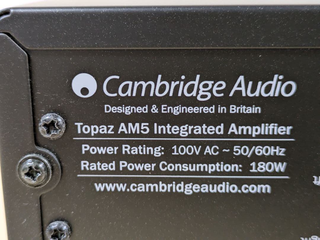 Cambridge Audio Topaz AM5 プリメイン 美品！取り説有！