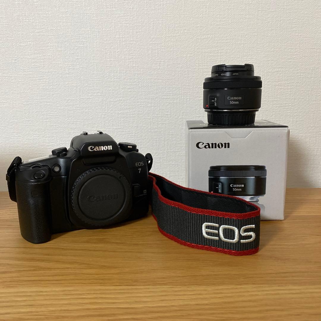 EOS7、EF 50mm f/1.8 STM セット