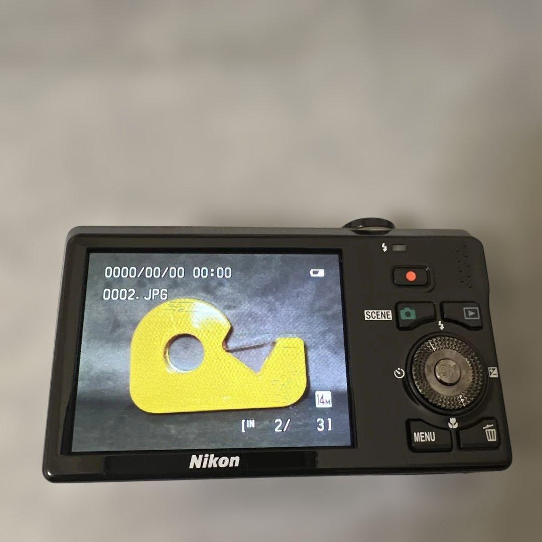 【訳あり動作品】Nikon COOLPIX S6000 レッド