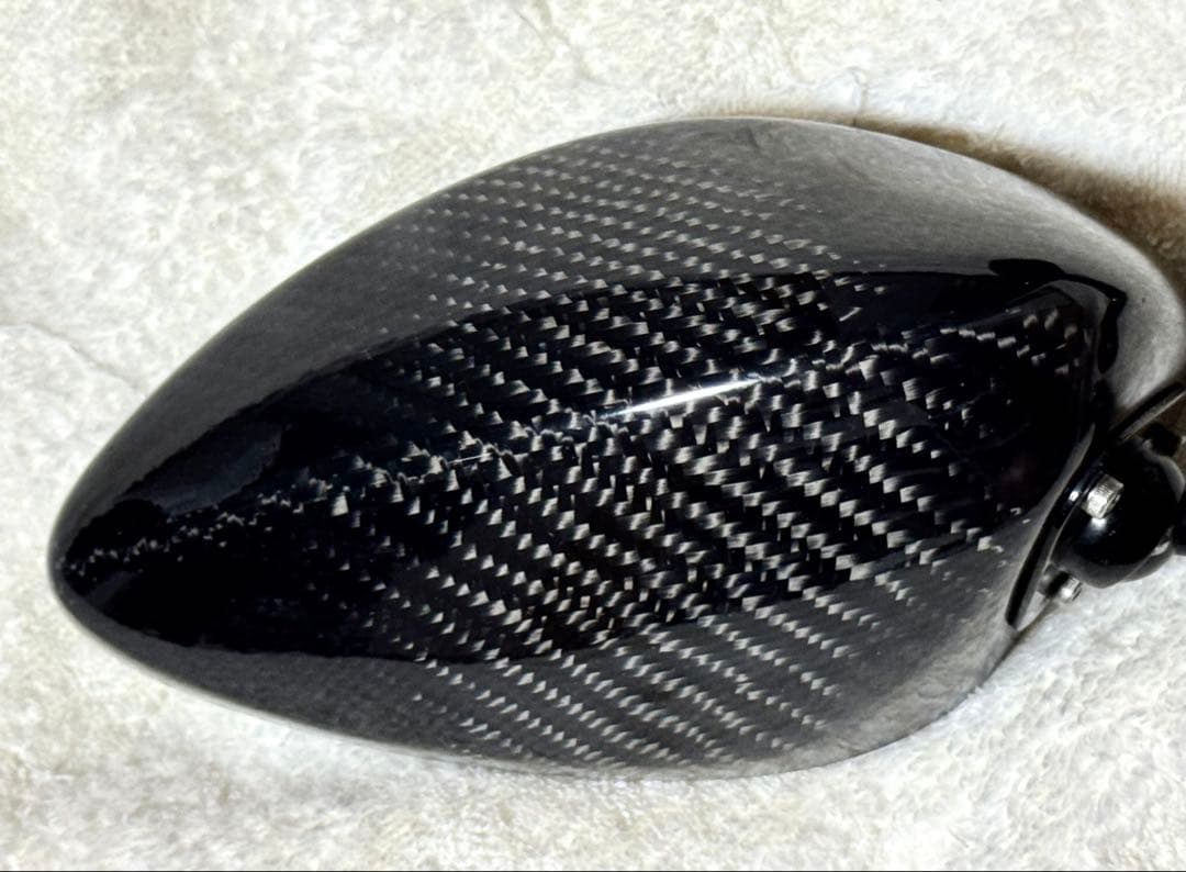 本物 マジカルレーシング カーボンミラー NK-1 タイプ4 ショートエルボステ