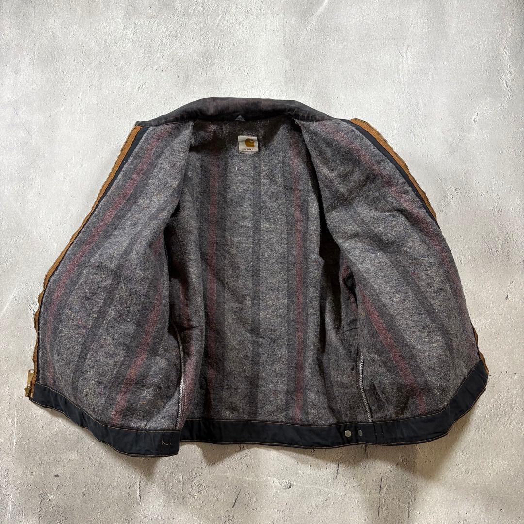 ジャケット・アウター Carhartt Detroit Jacket Black Over Dye