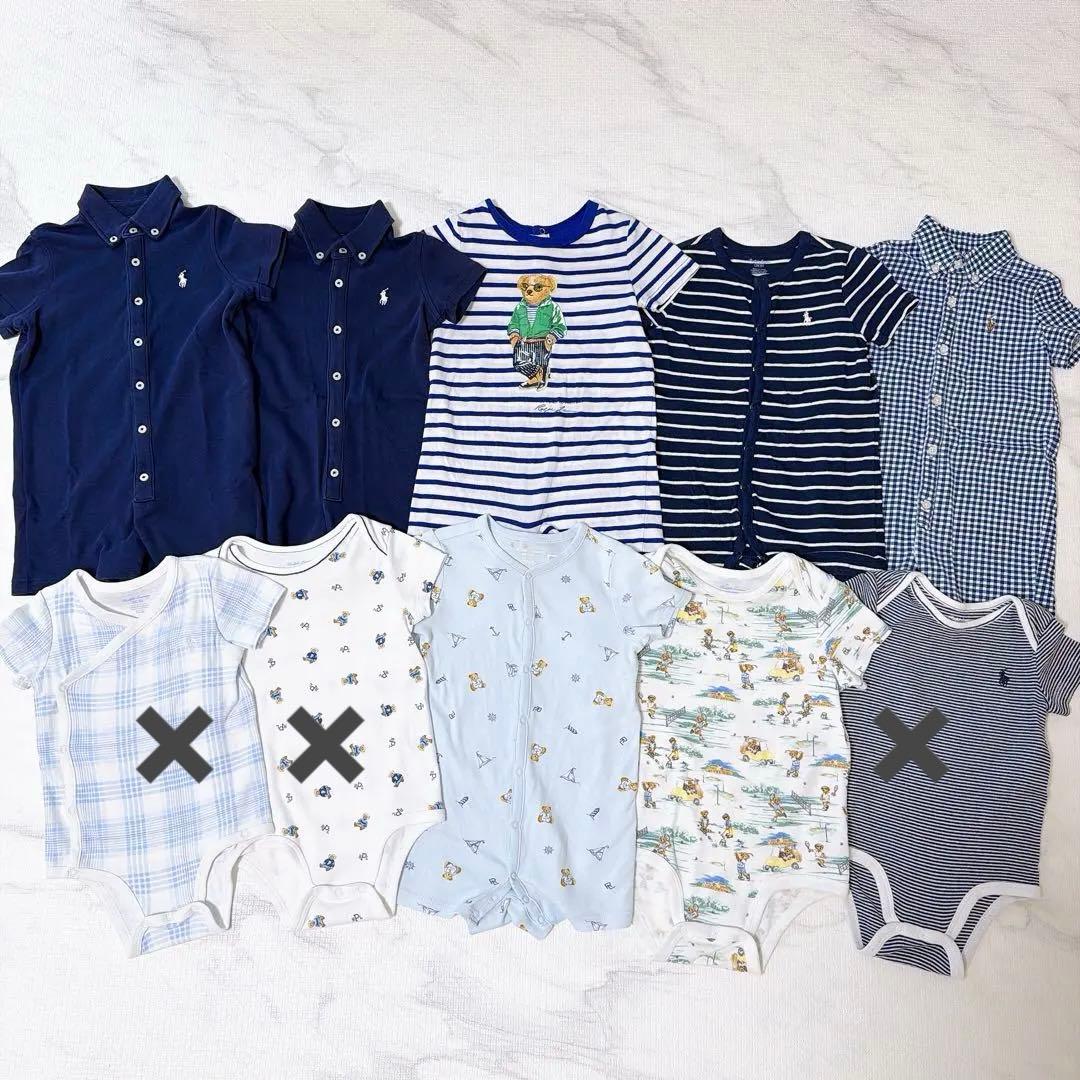 Ralph Lauren ラルフローレン ロンパース 7点まとめ売り 美品