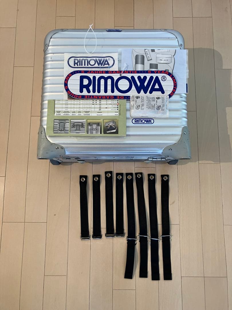 リモワ トパーズ 26ℓビジネストロリー rimowa ハンドル交換済 2輪