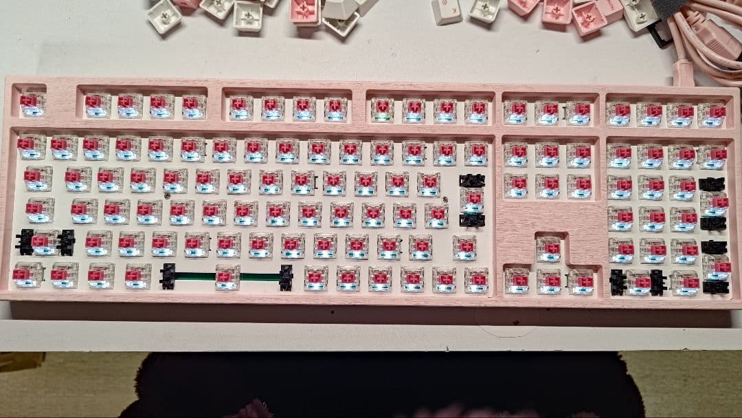 VARMILO 113 Sakura JIS キーボード　静電容量Rose軸