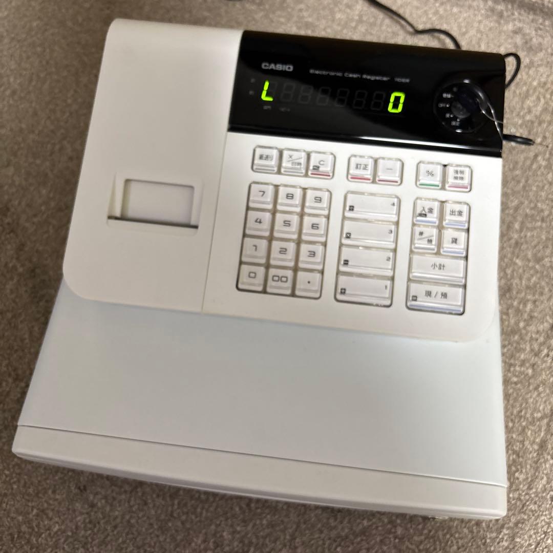 ジャンク品　CASIO 電子レジスター 110ER