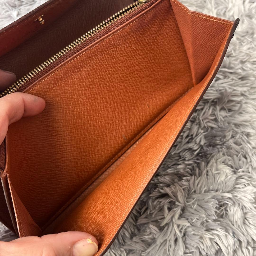 ルイヴィトン　モノグラム　ポルトモネクレディ　長財布　メンズ　レディース