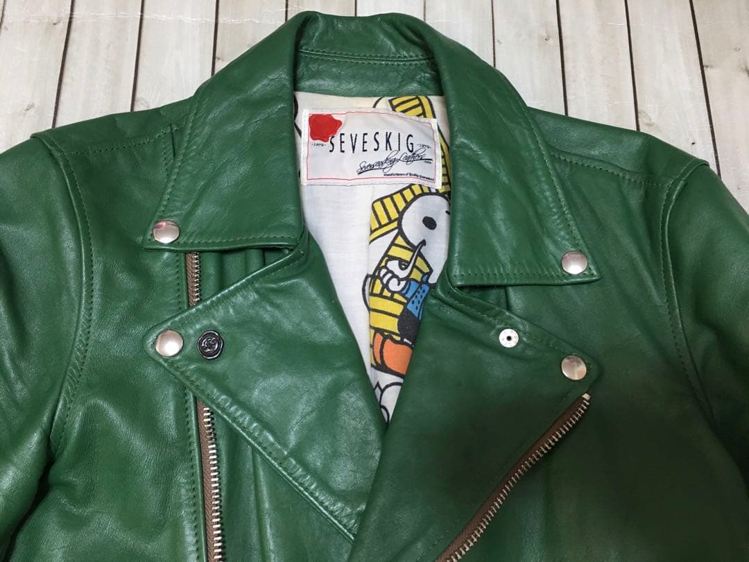 SEVESKIG　ライダースジャケット