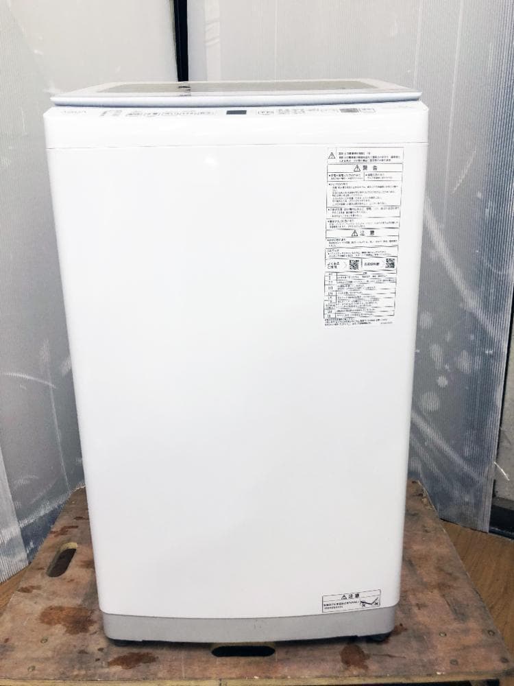 本州玄関前★23年製★美品★AQUA 7kg 」洗濯機【AQW-V7N】