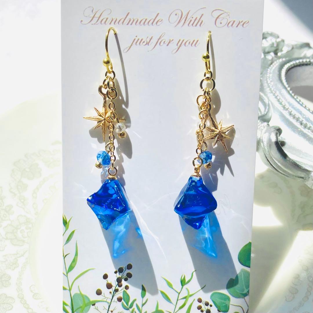 青山葵/レジンピアス20点