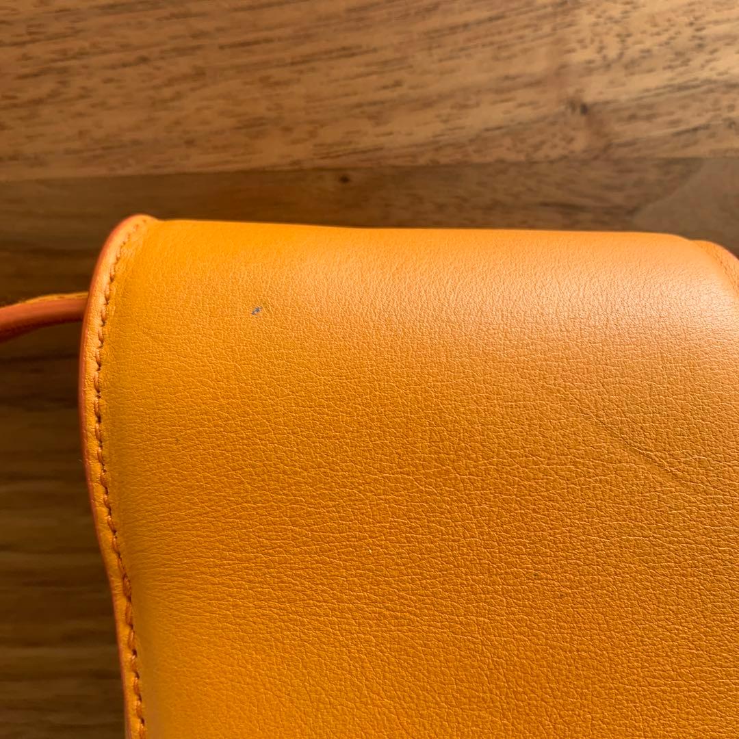 【美品】JIL SANDER ジルサンダー　バッグ　オレンジ