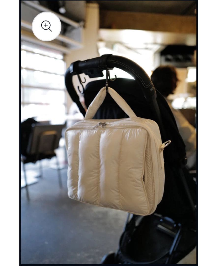 未使用 Calin マザーズバッグ　ホワイト