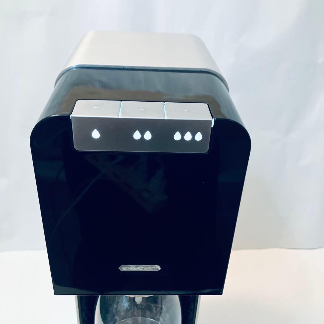 ソーダストリーム　SodaStream ソースパワー炭酸水メーカー ブラック