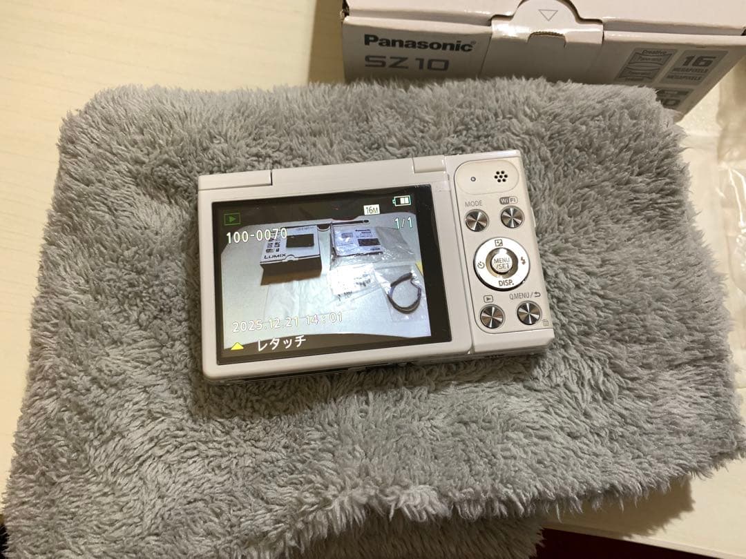 SALE 美品　Panasonic LUMIX DMC-SZ10 デジタルカメラ