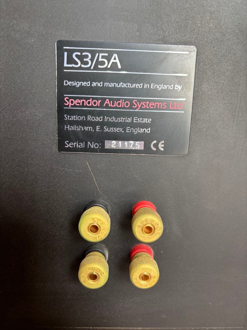 【中古】スペンドール／Spendor スピーカー　LS3/5A