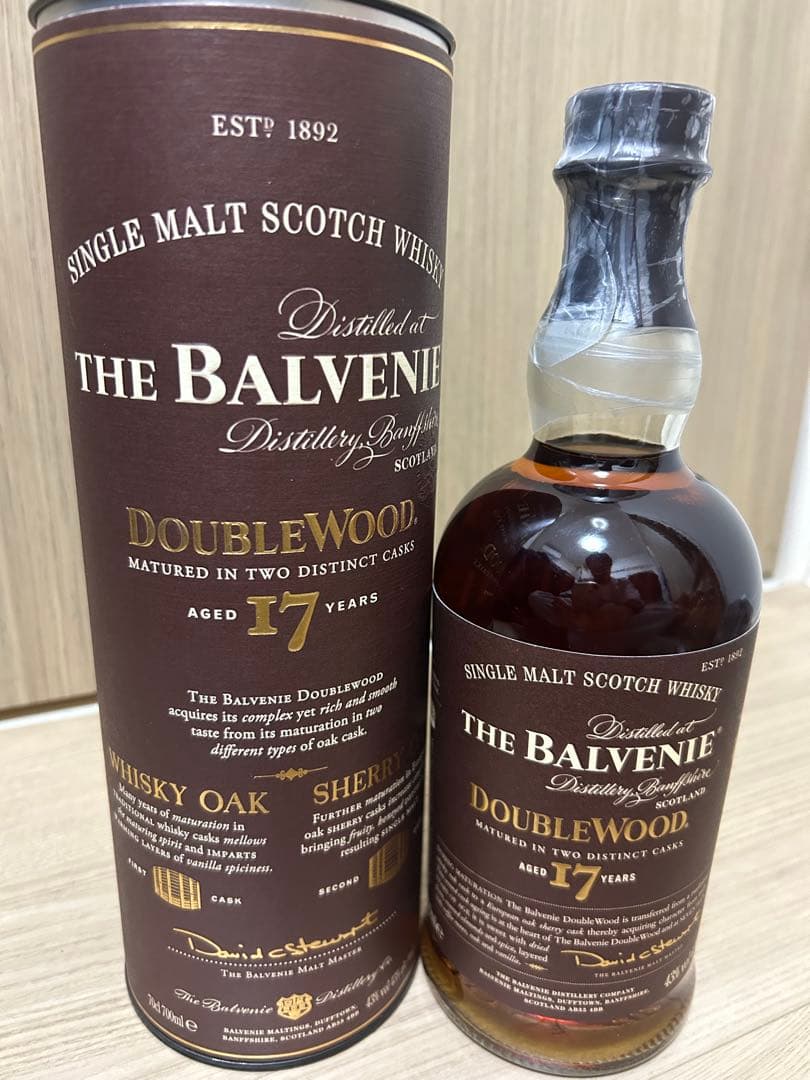 値下げ)THE BALVENIE DOUBLEWOOD 17年
