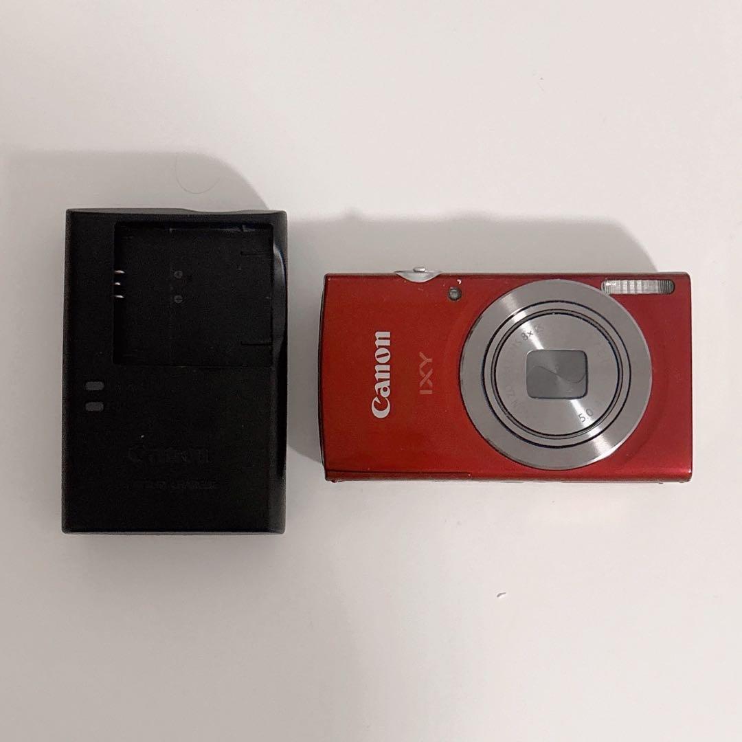 Canon IXY 160 コンパクトデジタルカメラ レッド