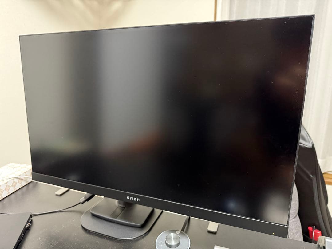 【スタンド未使用】OMEN by HP 27i QHD ゲーミングディスプレイ