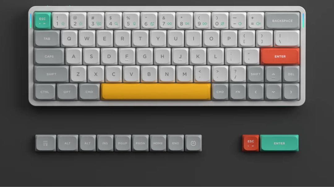 Air60 V2 QMK/VIAワイヤレスメカニカルキーボード