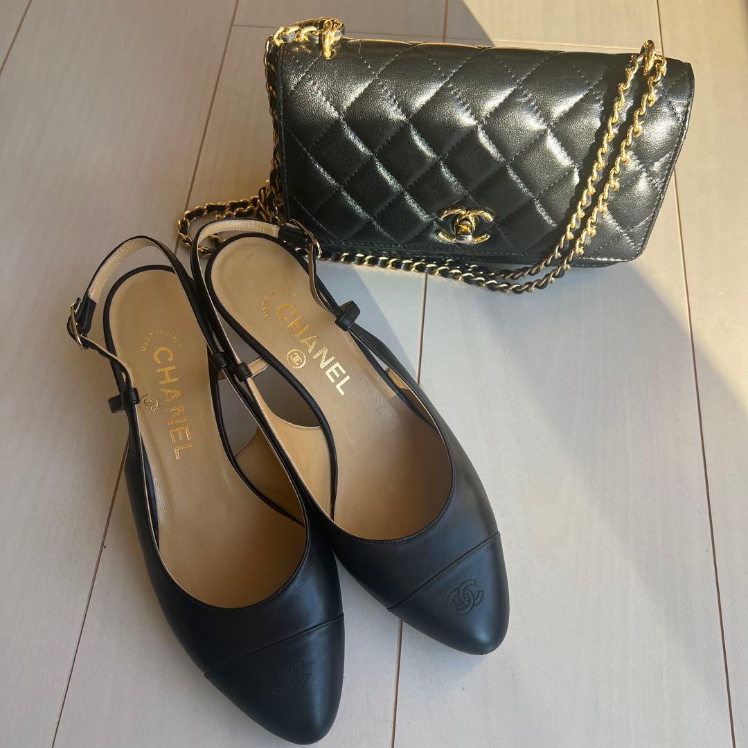CHANELパンプス