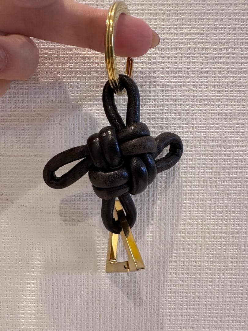 ボッテガ　キーリング　トライアングルキーリング
