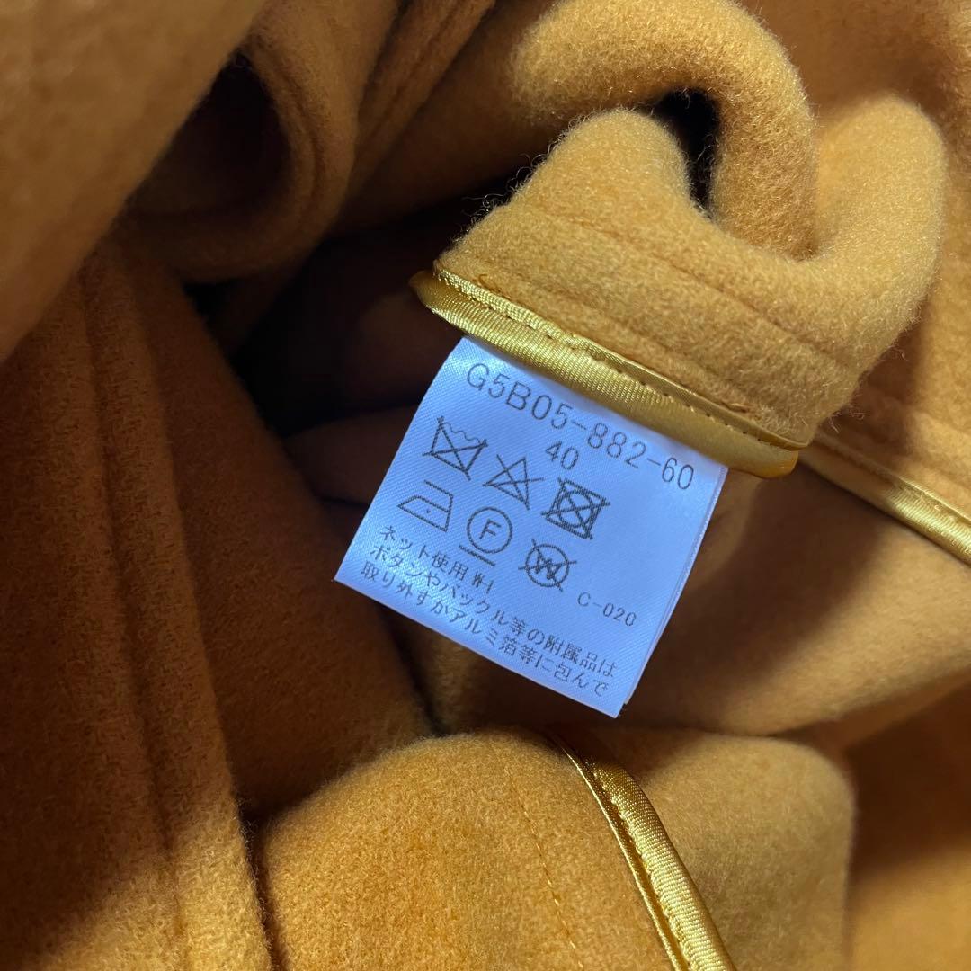 極美品　マッキントッシュ ロンドン　ダッフルコート　ロング　イエロー　40