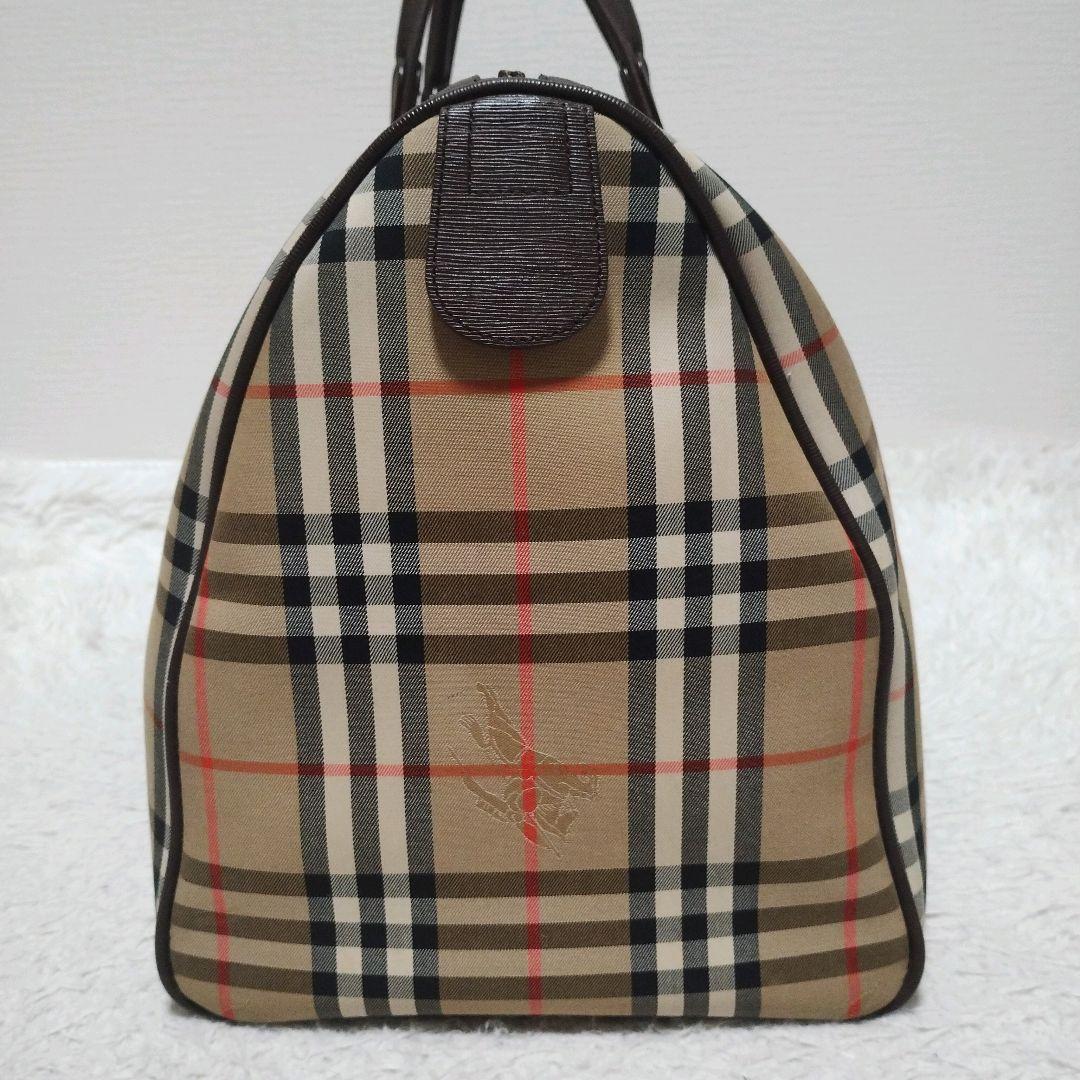 Burberry バーバリー ボストンバッグ 旅行バッグ ホースロゴ
