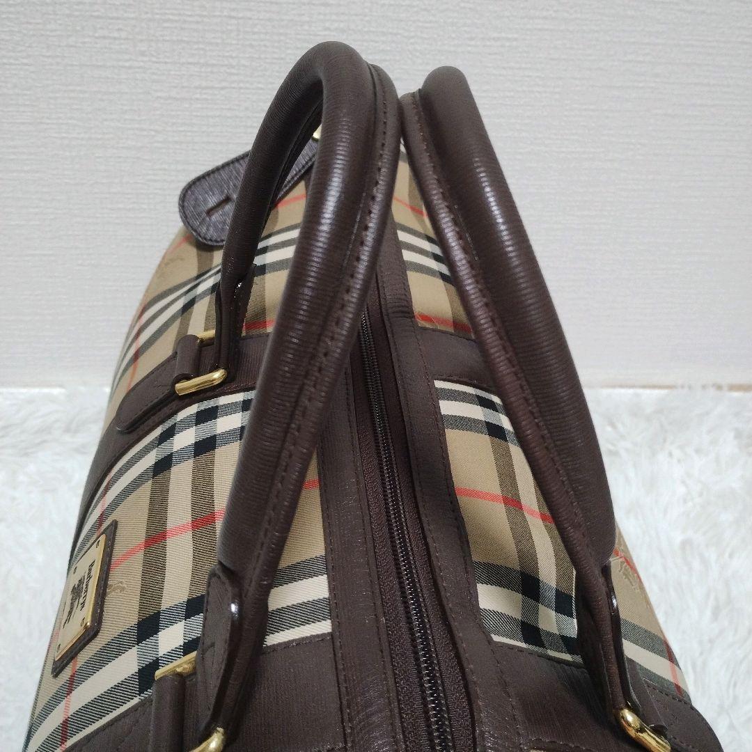 Burberry バーバリー ボストンバッグ 旅行バッグ ホースロゴ