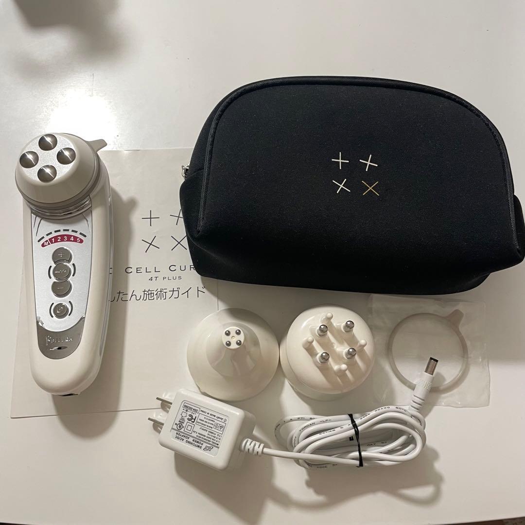 【中古品】CELL CURA 4TPLUS 美顔器 充電器付 セルキュア