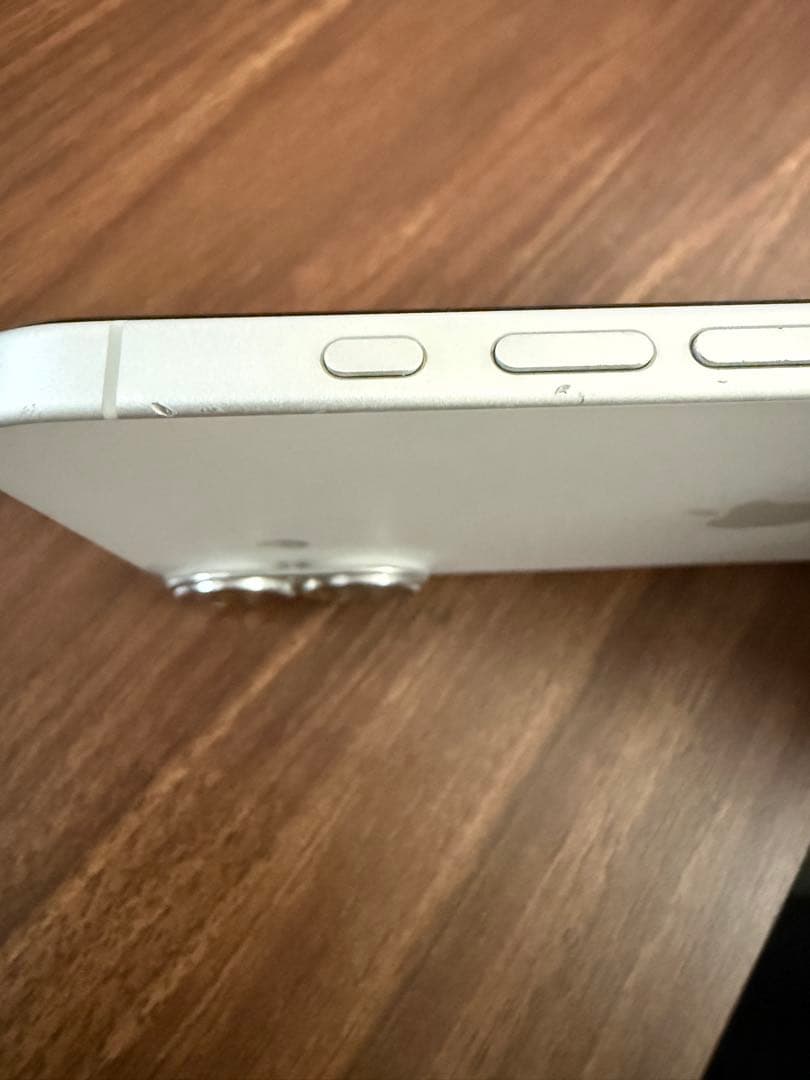 iPhone16 plus ホワイト SIMフリー バッテリー容量90%おまけ付