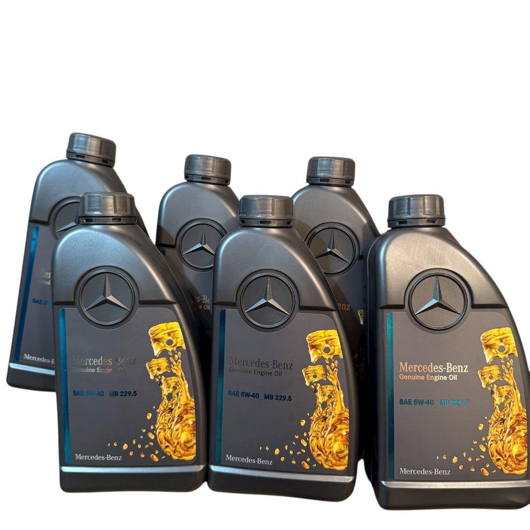 Mercedes-Benz エンジンオイル SAE 5W-40 6L