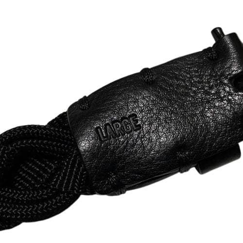 極美品 COOTIE RAZA メッシュベルト ブラック L 留め具 真鍮 牛革